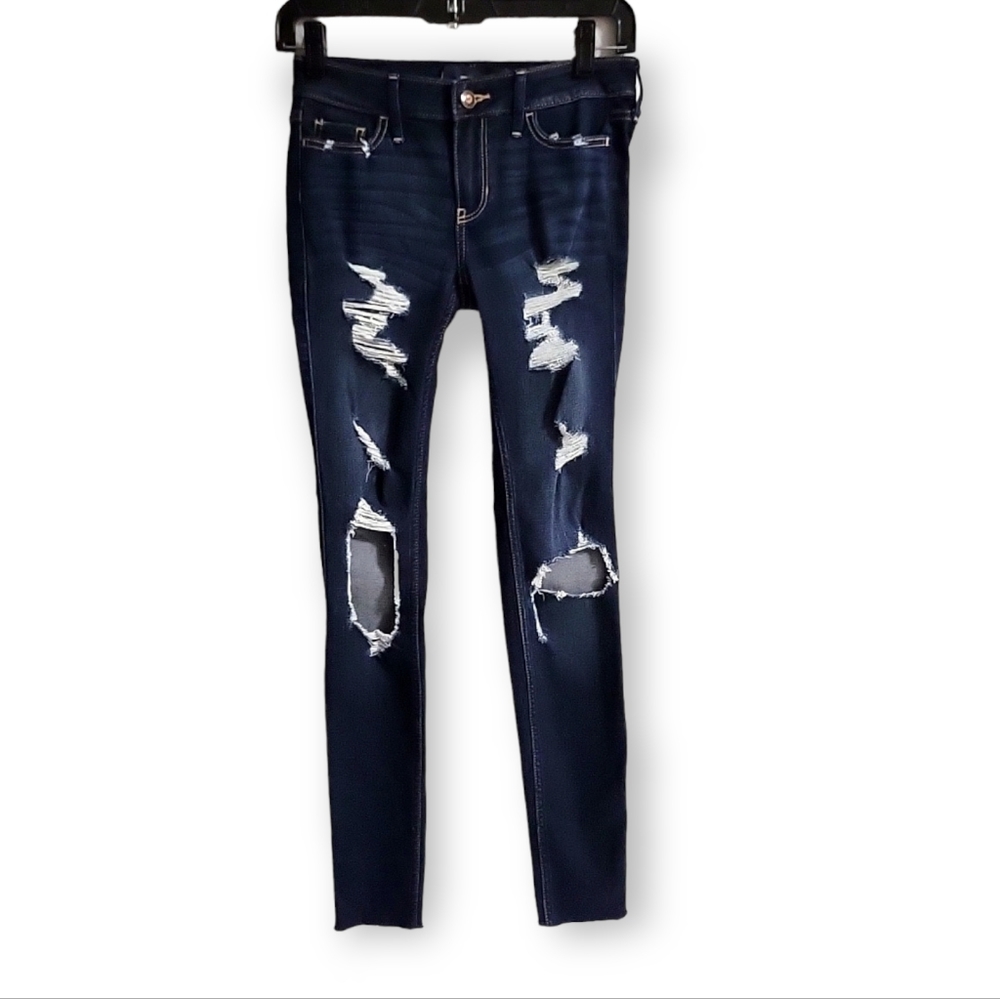Hollister Skinny Distressed Jeans
